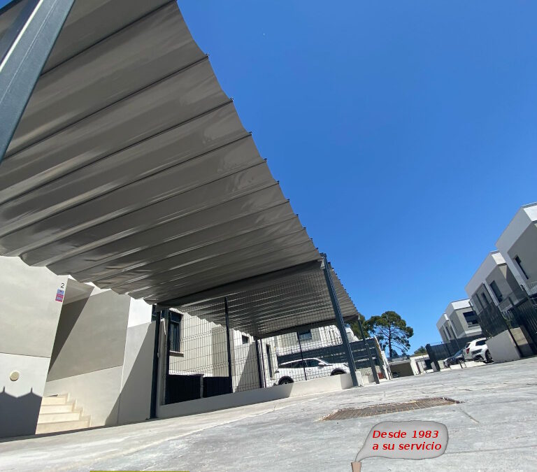 Toldos de Ondas en Residencial de Obra Nueva en San Antonio de Benagéber